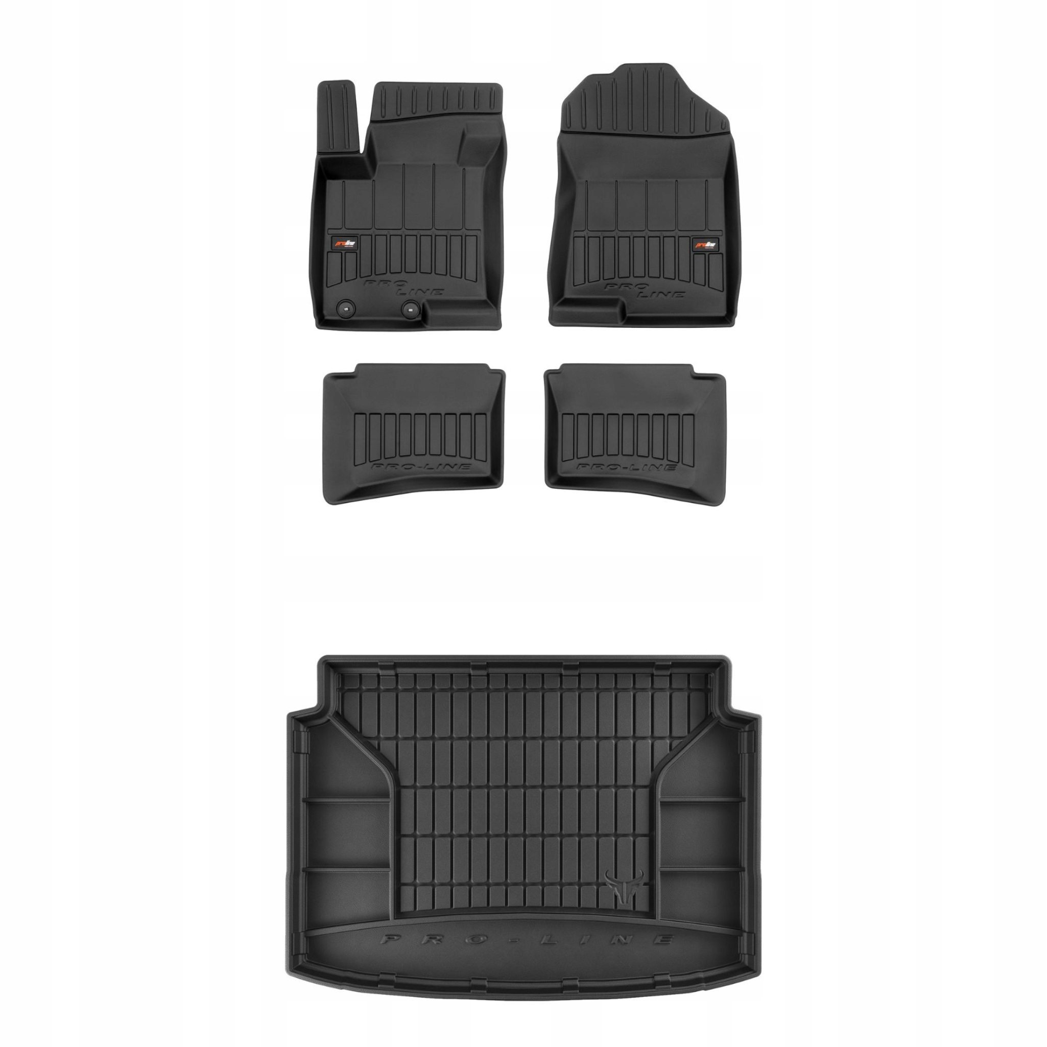 Sada gumových kobercov a rohoží pre Hyundai Bayon od roku 2021