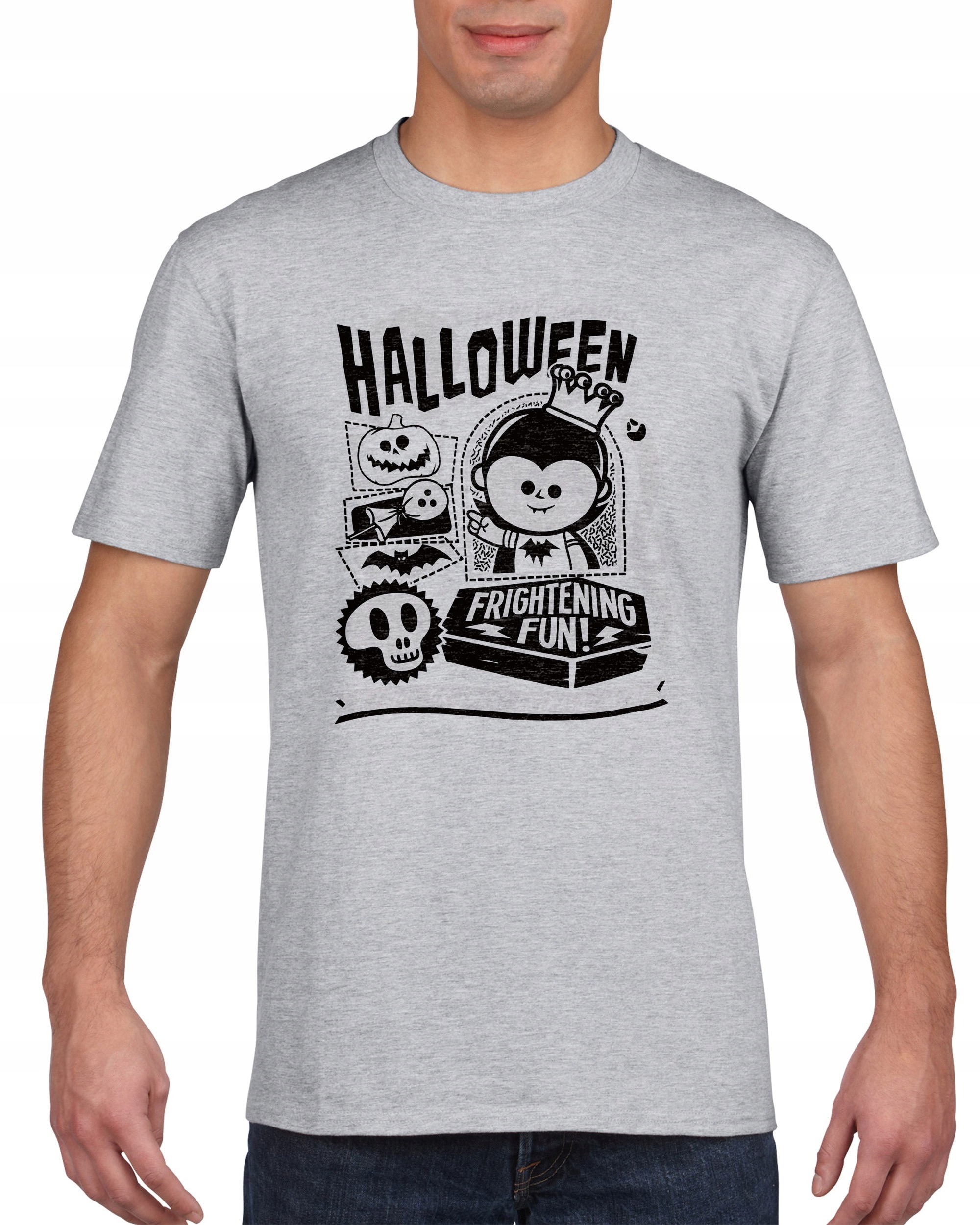 

Koszulka męska Cukierek albo psikus M