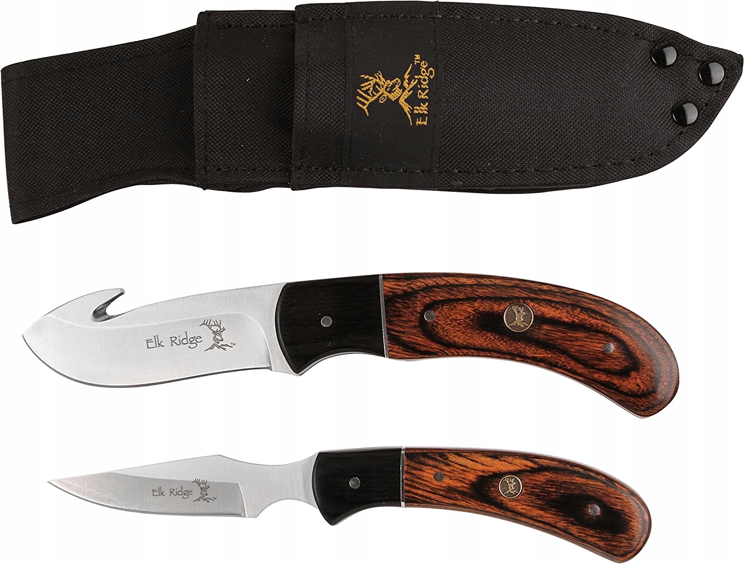 2 nože nože, sada nůž Elk Ridge ER-250WD