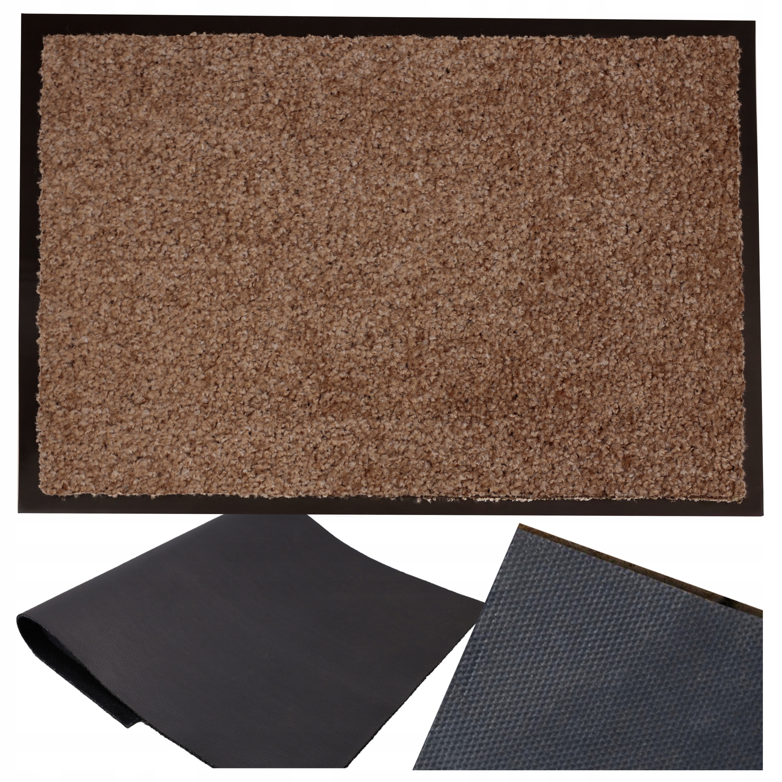 Rohožka pod dveře pro boty Velká 90 x 150 cm Gumová Forma protiskluzová