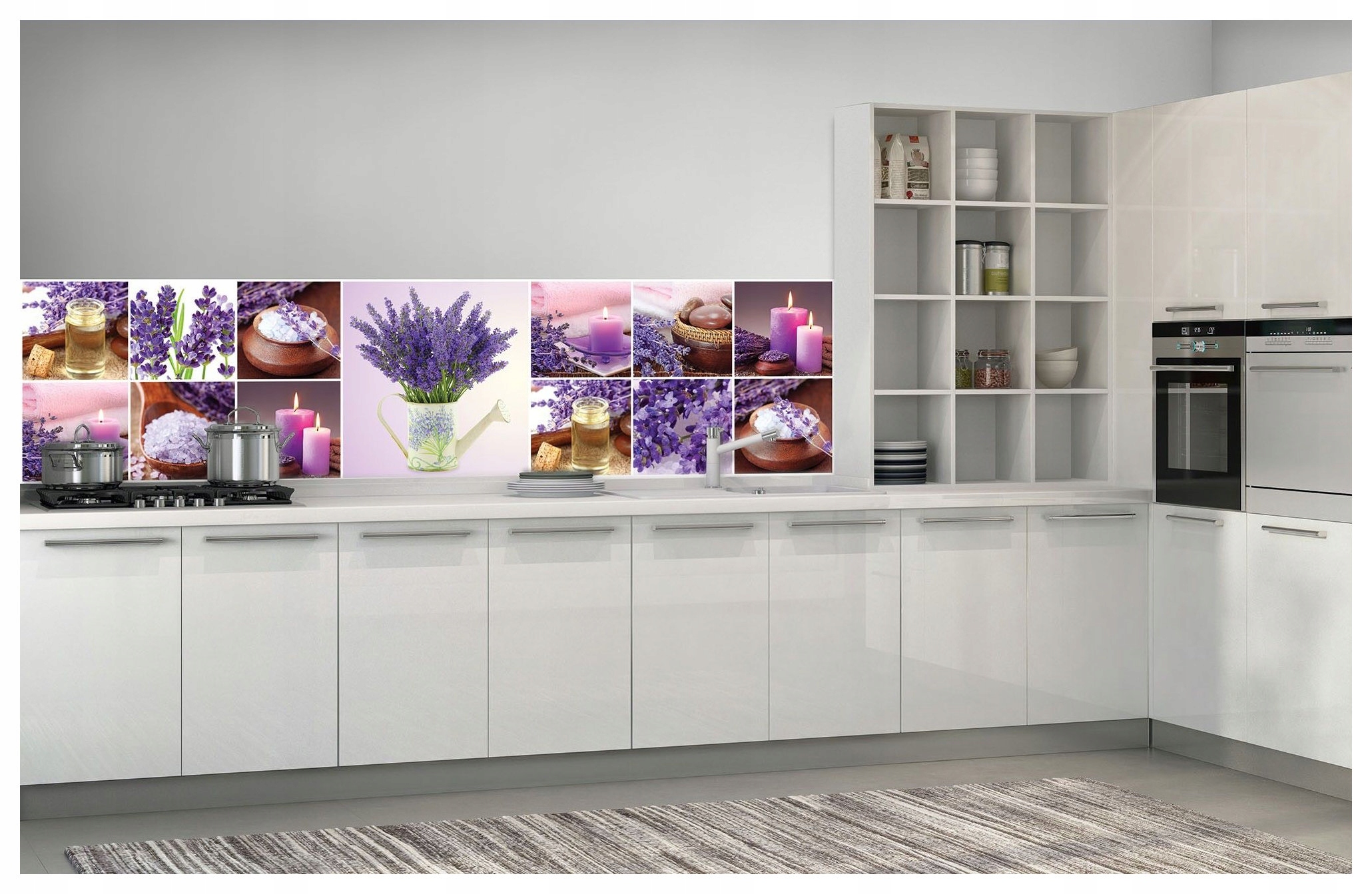 Fototapeta Spa Levandule Svíčky Relax Aromaterapie Odpočinek 250x60 lepidlo