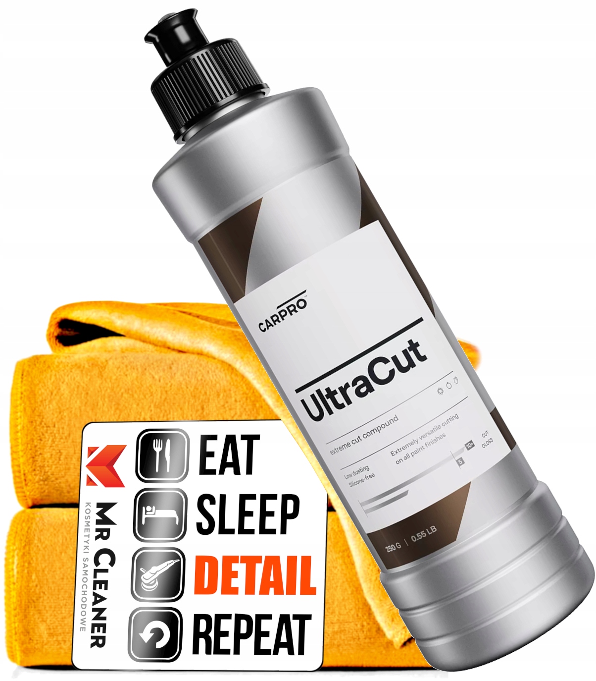 

CarPro Ultracut Silnie Tnąca Pasta Polerska 250 ml