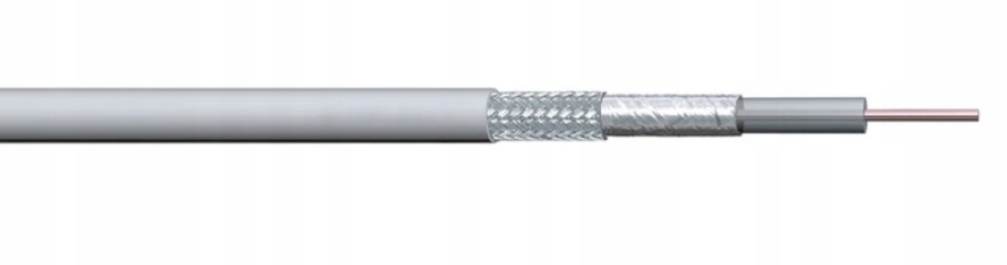 Anténní kabel YWDXpek 75 1,00/4,8 bílý 100 Metrů Elpar