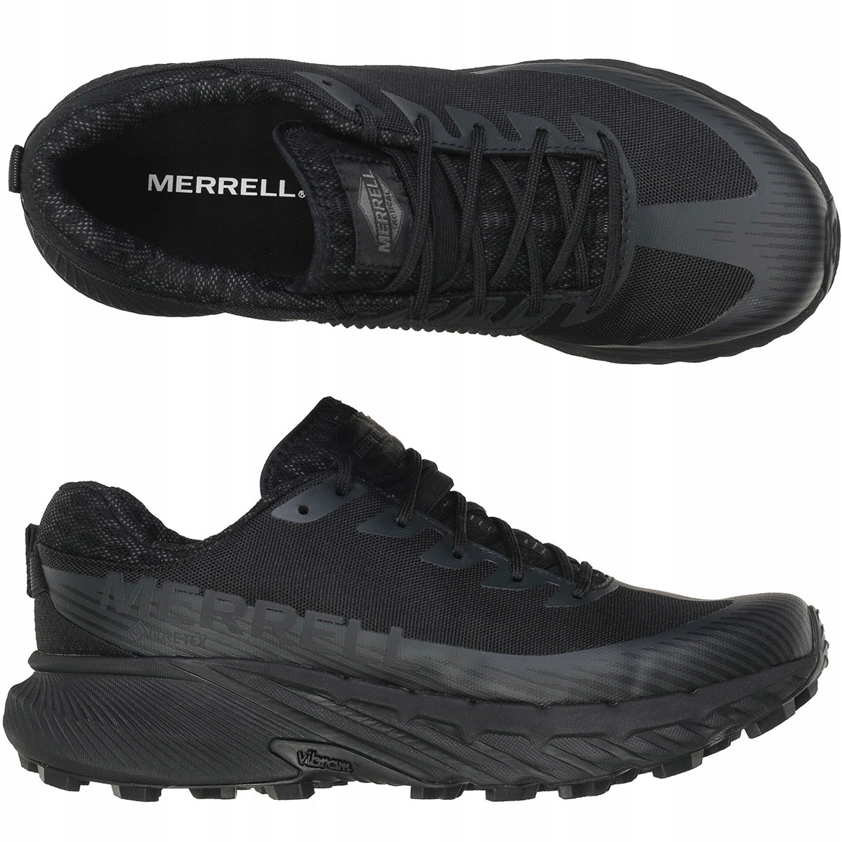 Merrell Vojenské taktické boty Agility Peak 5 Gtx Gore Tex Černé 41