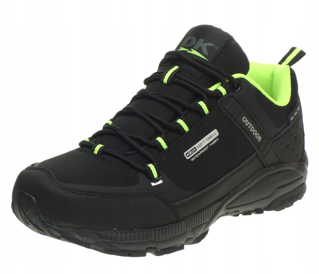 Buty Damskie Trekkingowe DK PREDATOR SoftShell OUTDOOR Sportowe BlkGreen 38 Model PREDATOR
