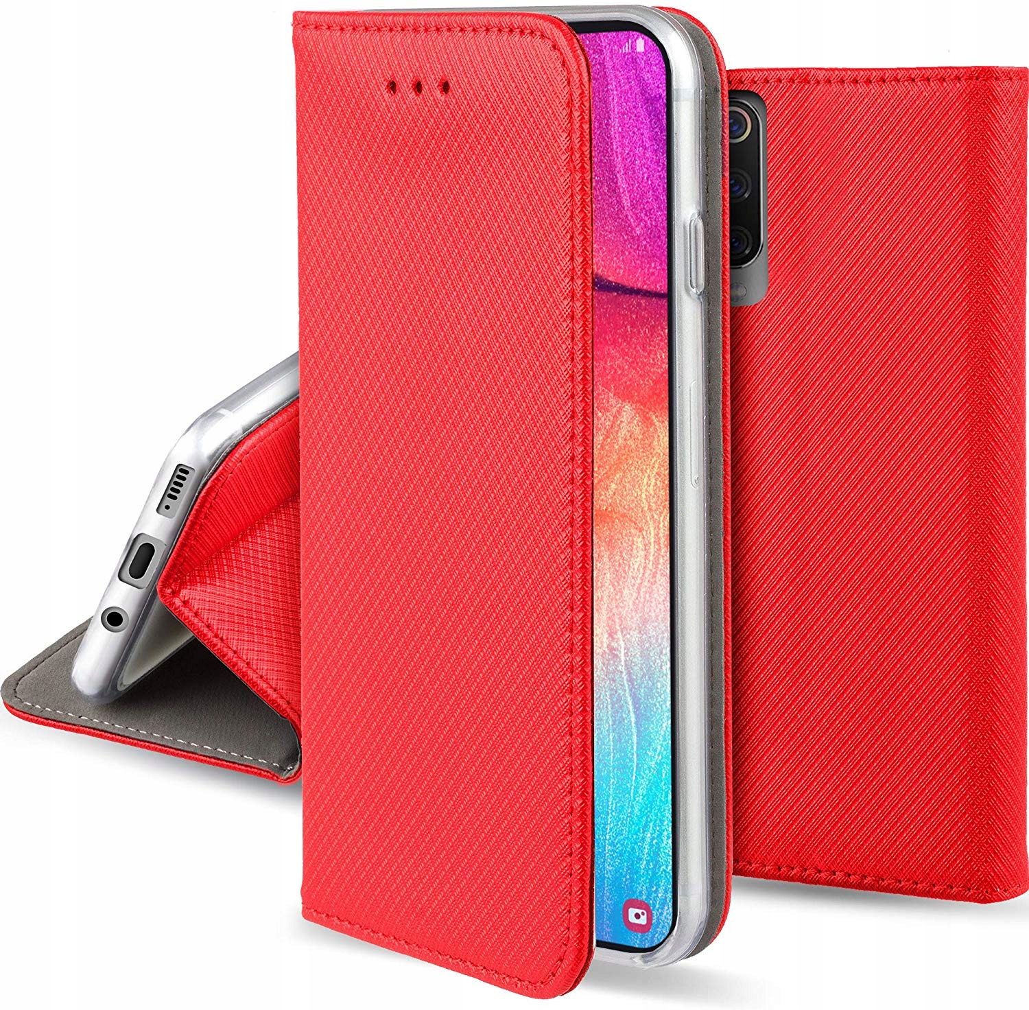 Etui SMART MAGNET do SAMSUNG GALAXY A50 + SZKŁO 9H