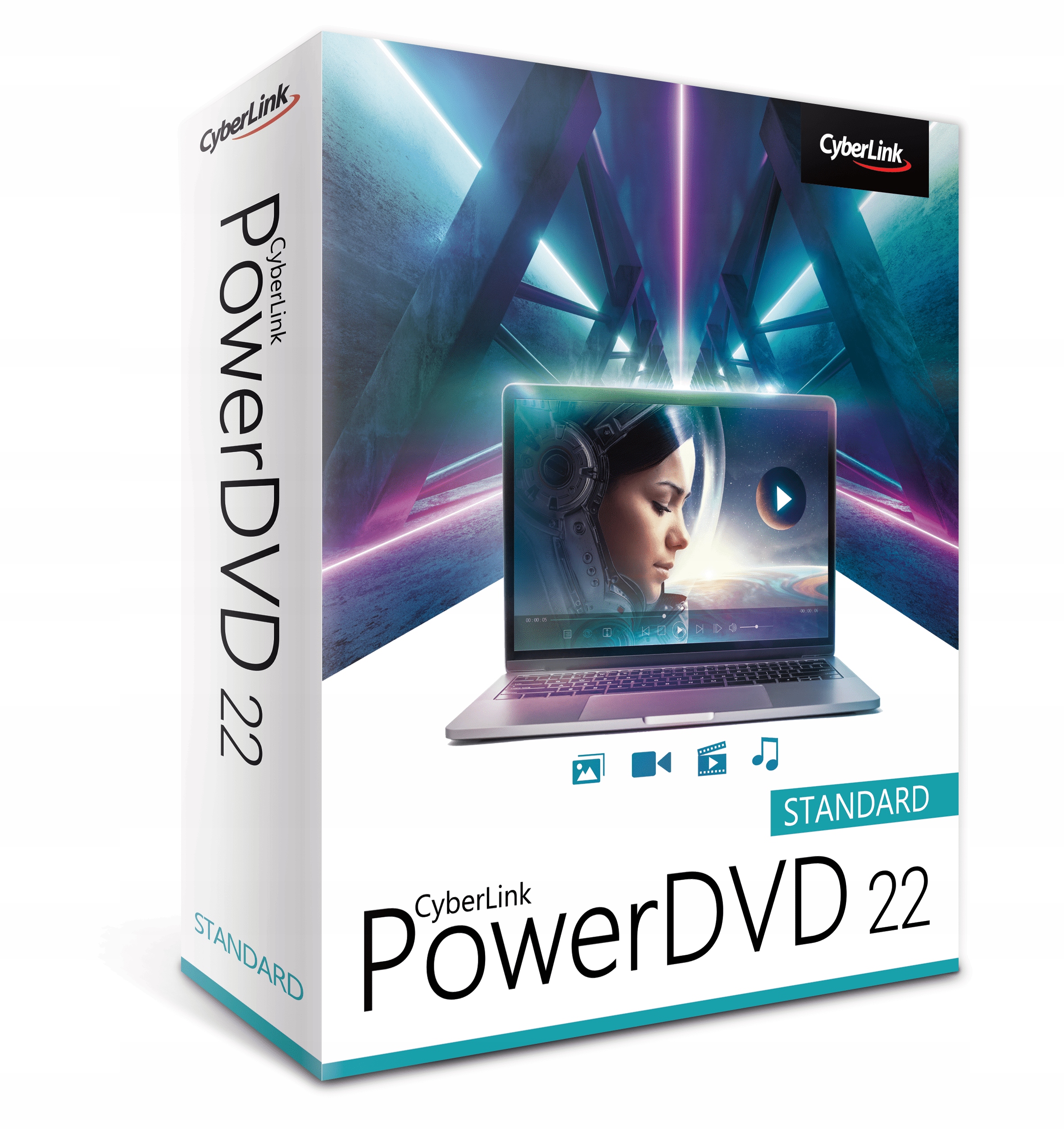 Program pro přehrávání PowerDVD 22 std CyberLink