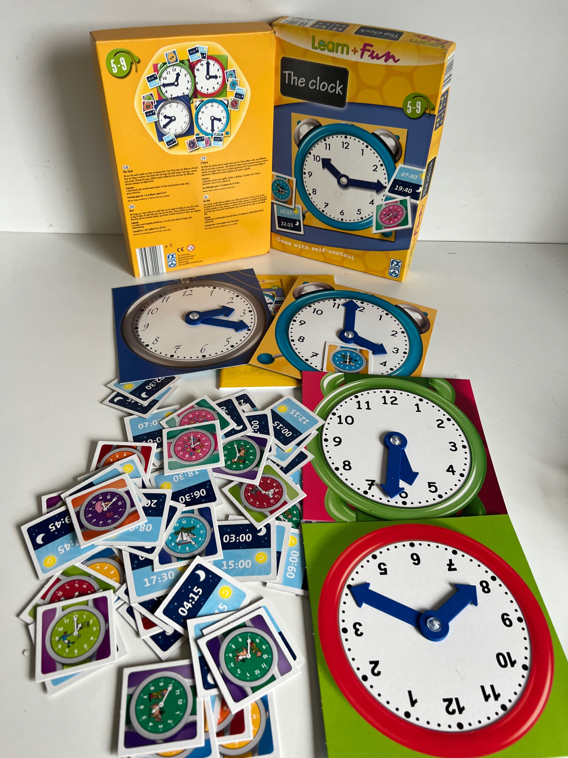 Gra angielska THE CLOCK esktra kompletna FX SCHMID