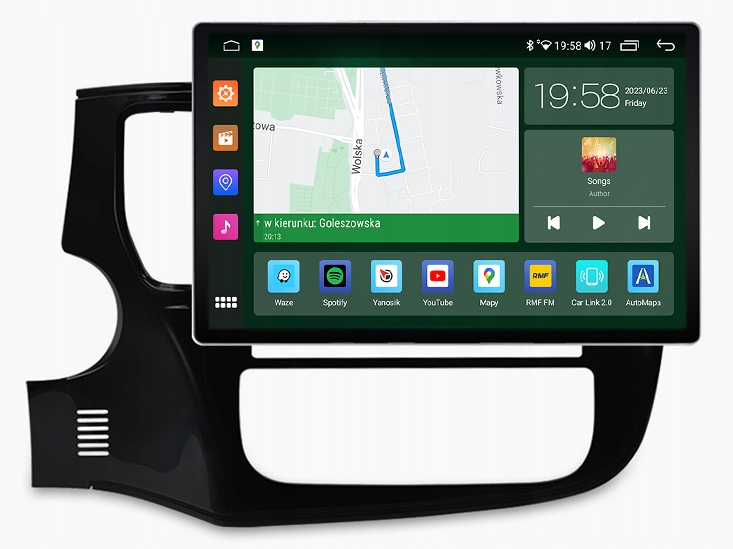 Mitsubishi Outlander 3 Navigace Android Qled
