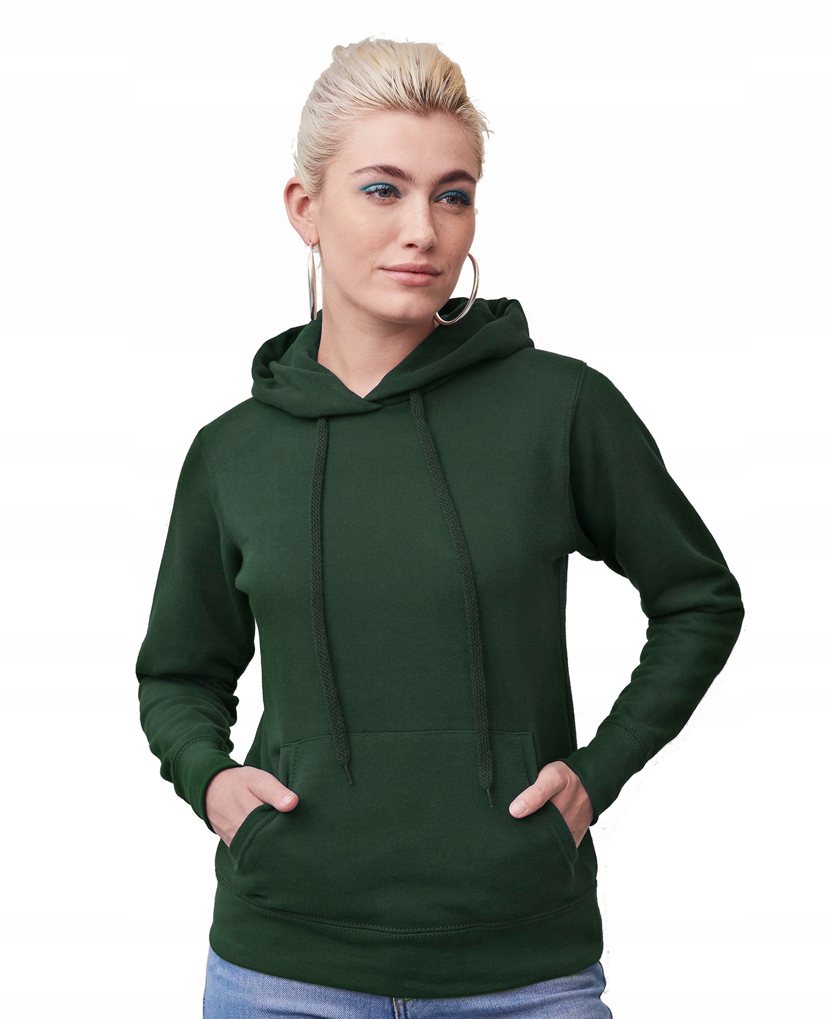 

Bluza z kapturem damska Fruit Classic, b.zieleń L