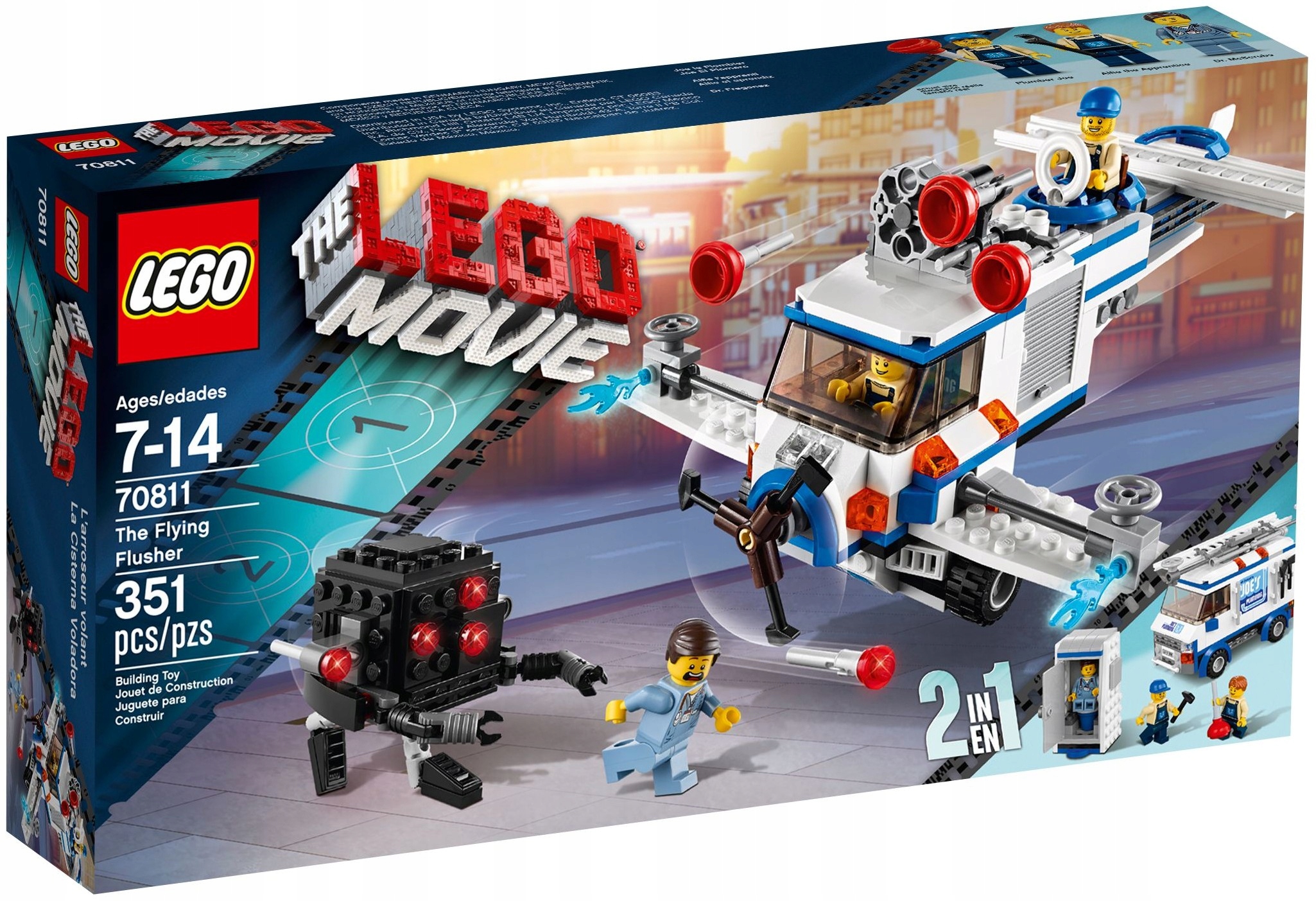 Lego The Lego Movie 70811 Létající vodní dělo Unikát 2014