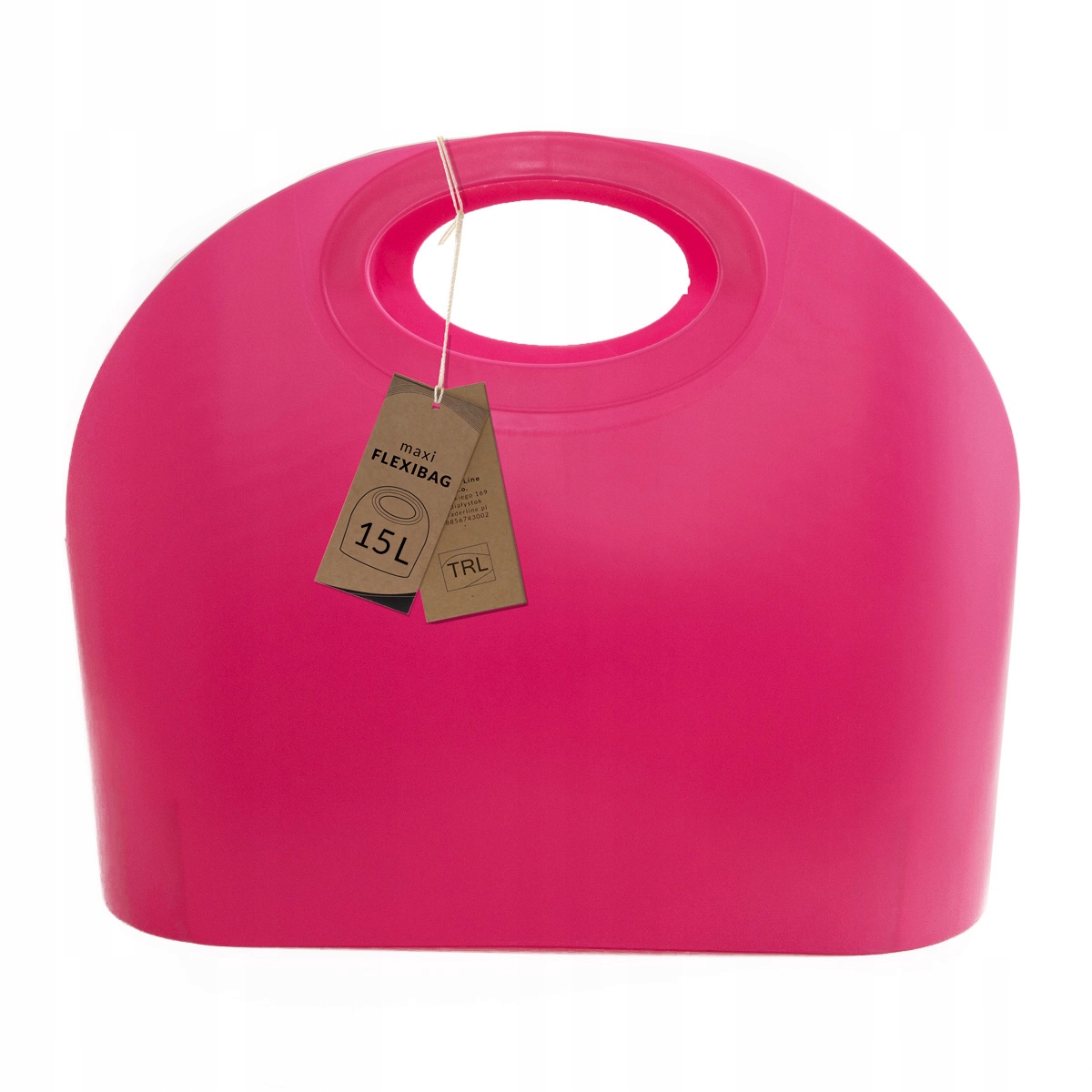 

Koszyk sklepowy na zakupy Maxi Flexibag 15L różowy