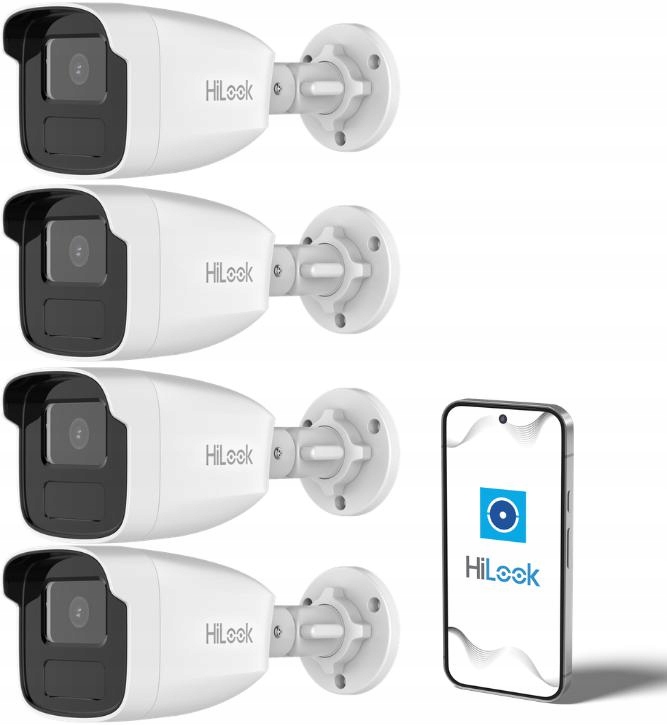 Ip kamera Hilook by Hikvision tuba 4MP IPCAM-B4-30DL Hromadné balenie 4s