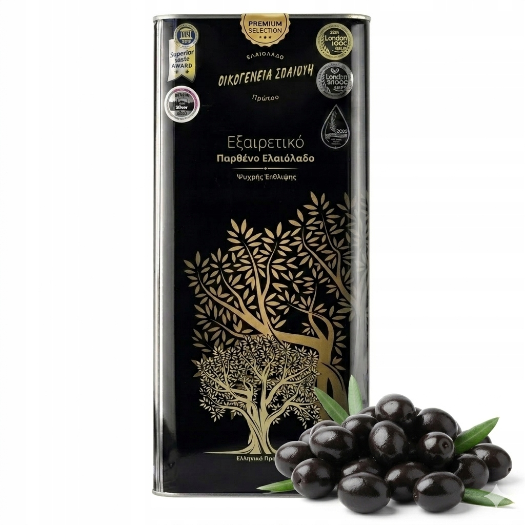 Voliotis Family Extra Virgin – Oliwa Z Oliwek Do Sałatek I Smażenia 5 L