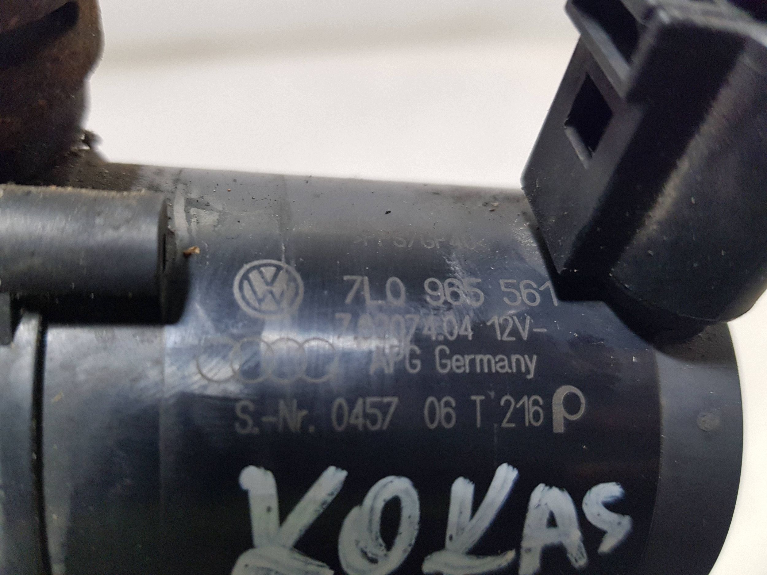 dodatková pumpa pumpa vody Audi Q7 4L 7L0965561