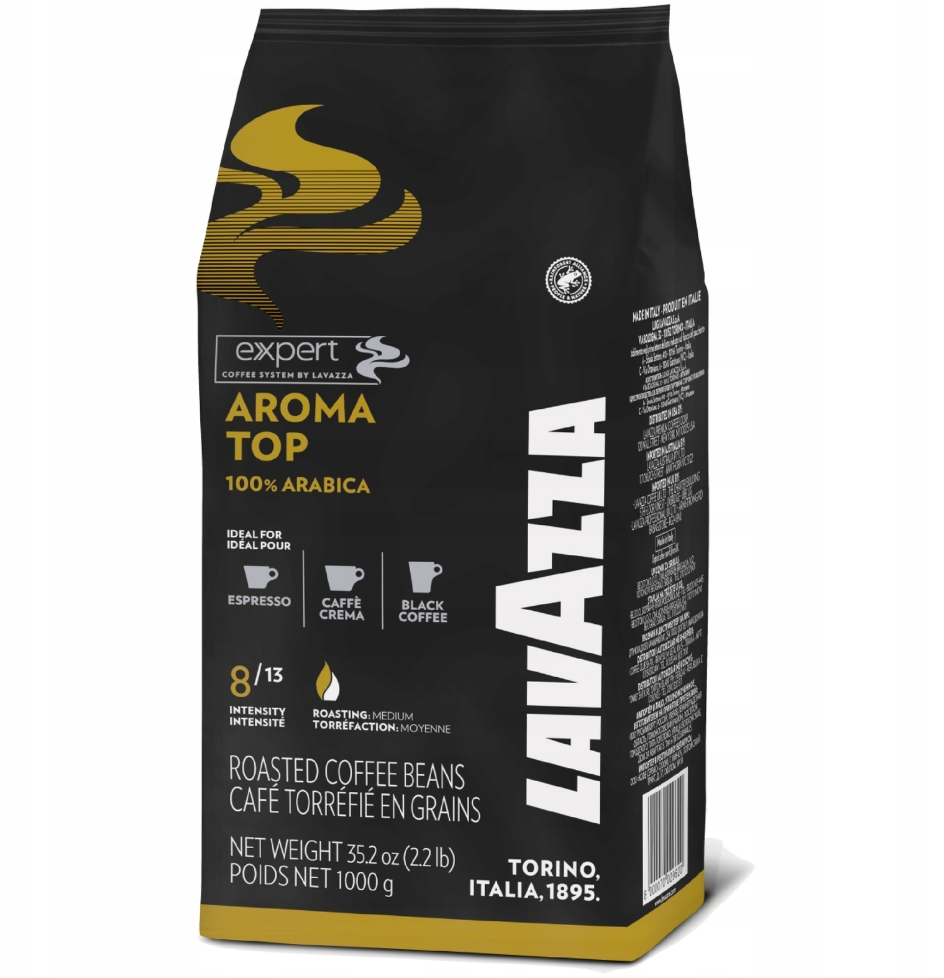 Levně Aroma Top 1kg Káva zrn Lavazza italský originál