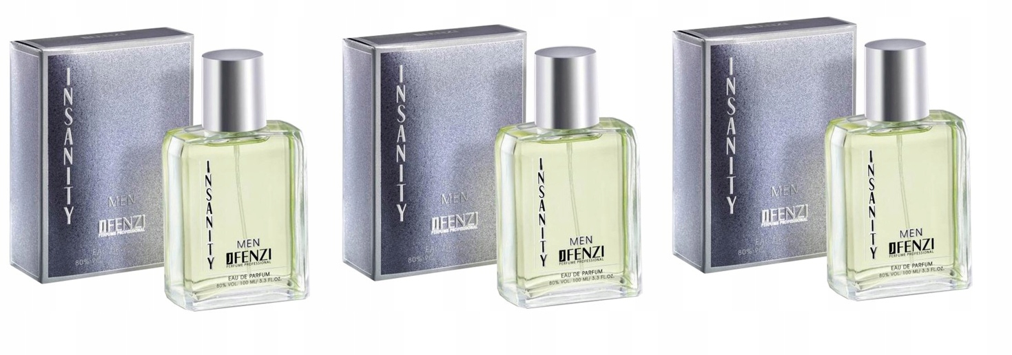 

JFenzi Insanity Men 3x100ml Edp