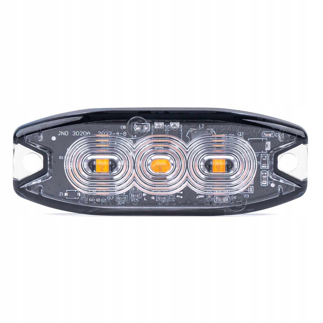 LAMPA BŁYSKOWA OSTRZEGAWCZA LED STROBOSKOP 12/24V