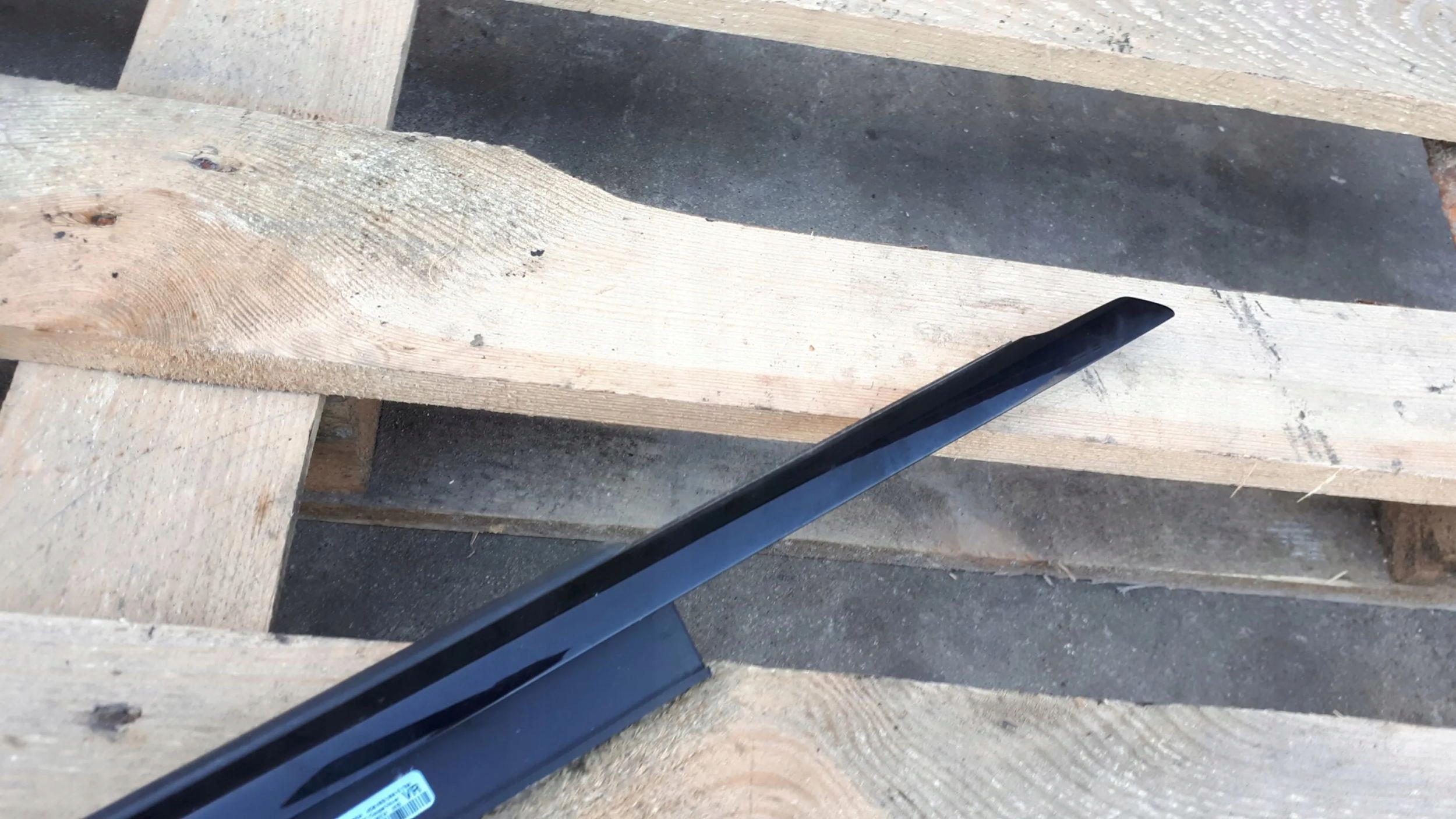 S7 4G A7 moulding dust right right rear part black 4G8853284G