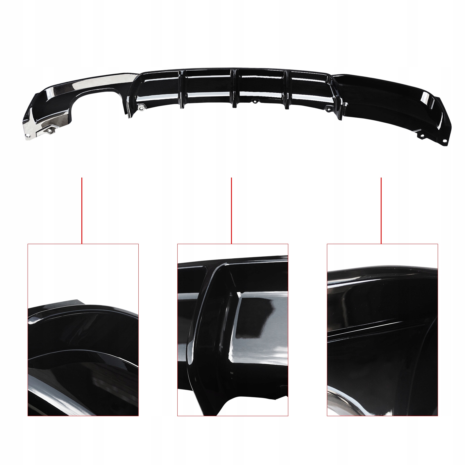 !! Wyprzedaż Dyfuzor BMW 3 F30 F31 MPerformance Połysk Wyprzedaż !! EAN (GTIN) 5907195515041