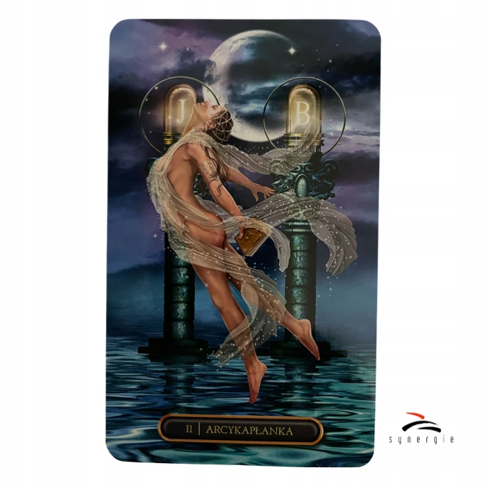 POZŁACANY TAROT KRÓLEWSKI Liczba kart w talii 78