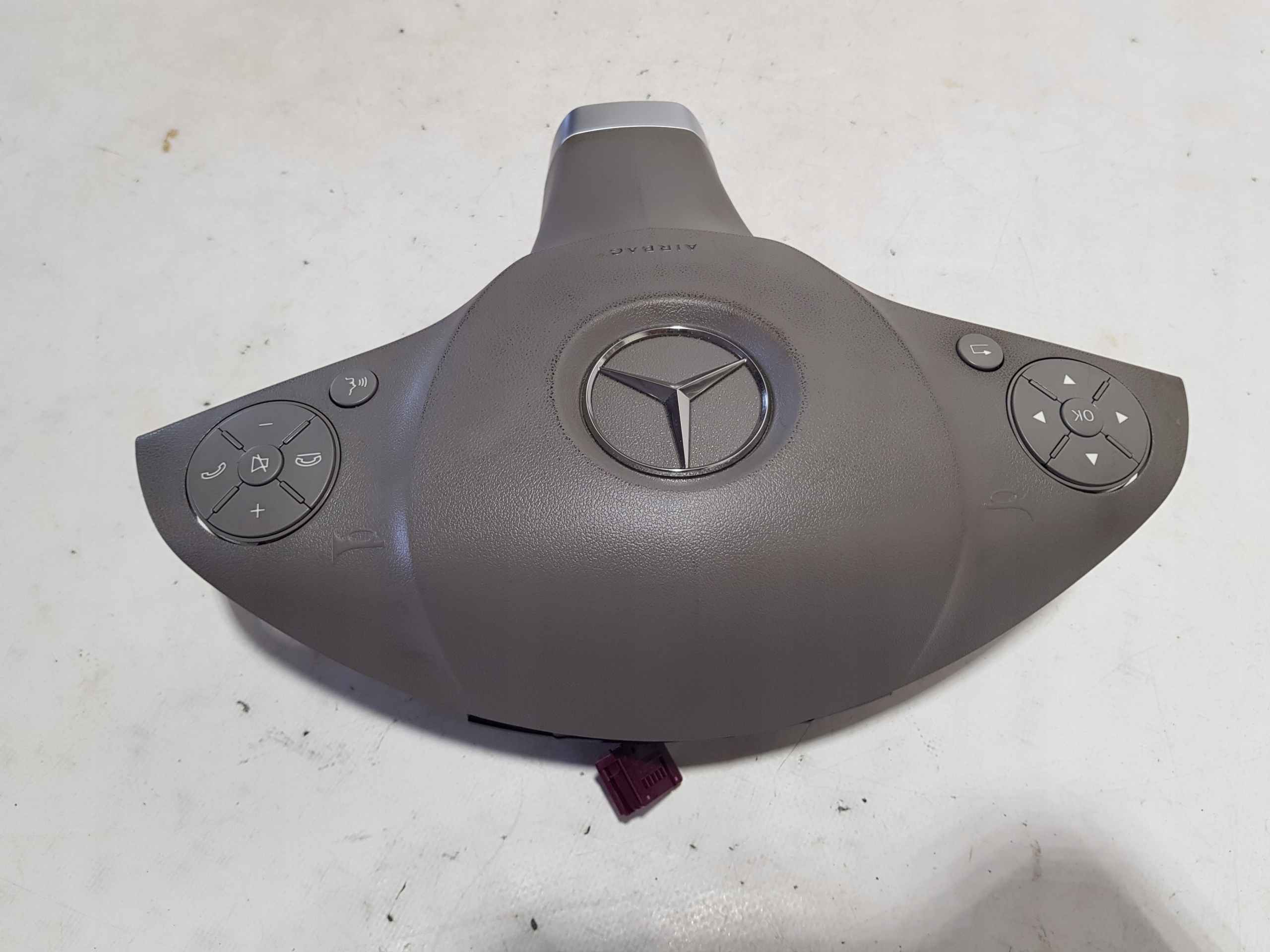 MERCEDES W207 W212 AMG airbag driver´s grey