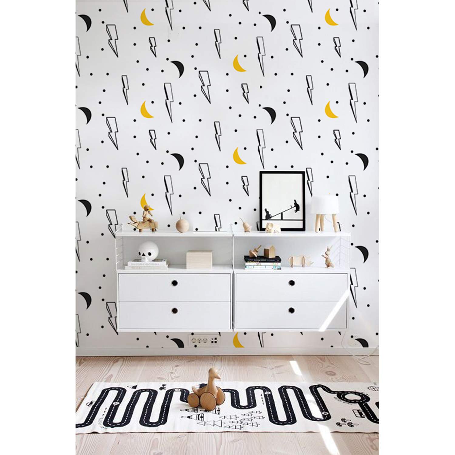 

Fototapeta Niebo superbohaterów akwarelowe 104x70