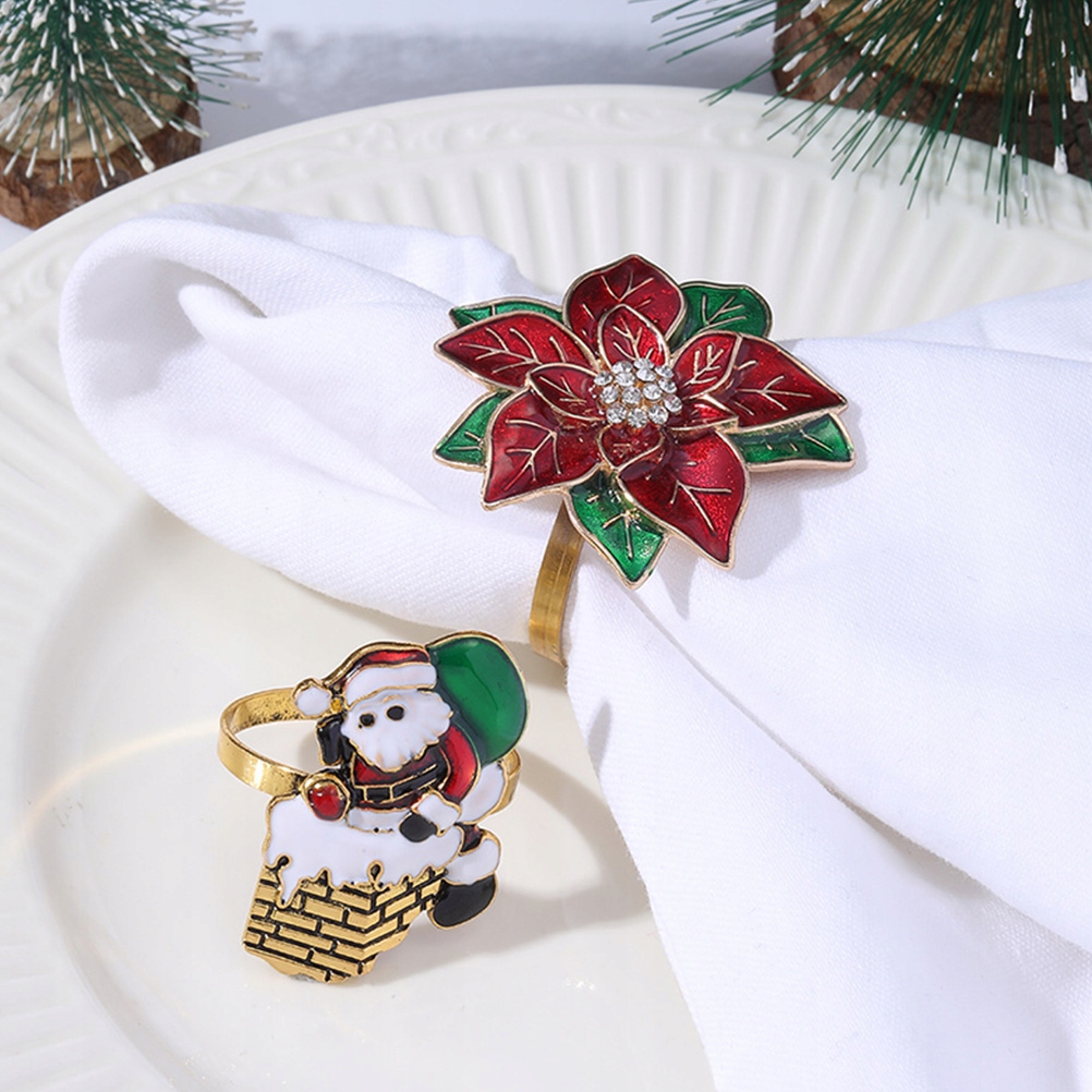 DEKORACJE STOŁU ŚWIĄTECZNEGO 10 SZT Marka bez marki