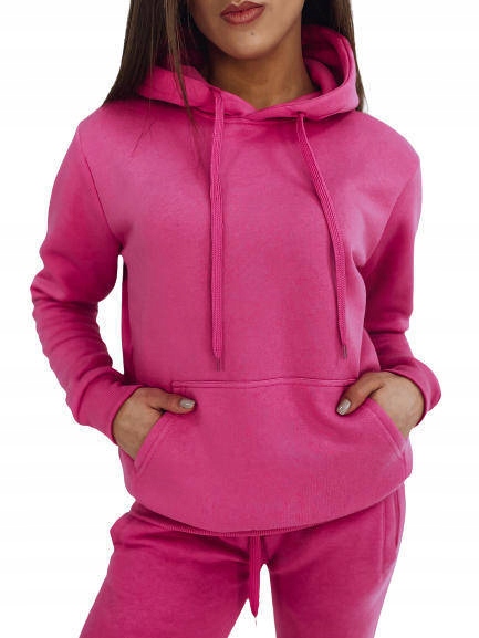 

Damska Bluza Dresowa Z Kapturem Basic by0173-XXL