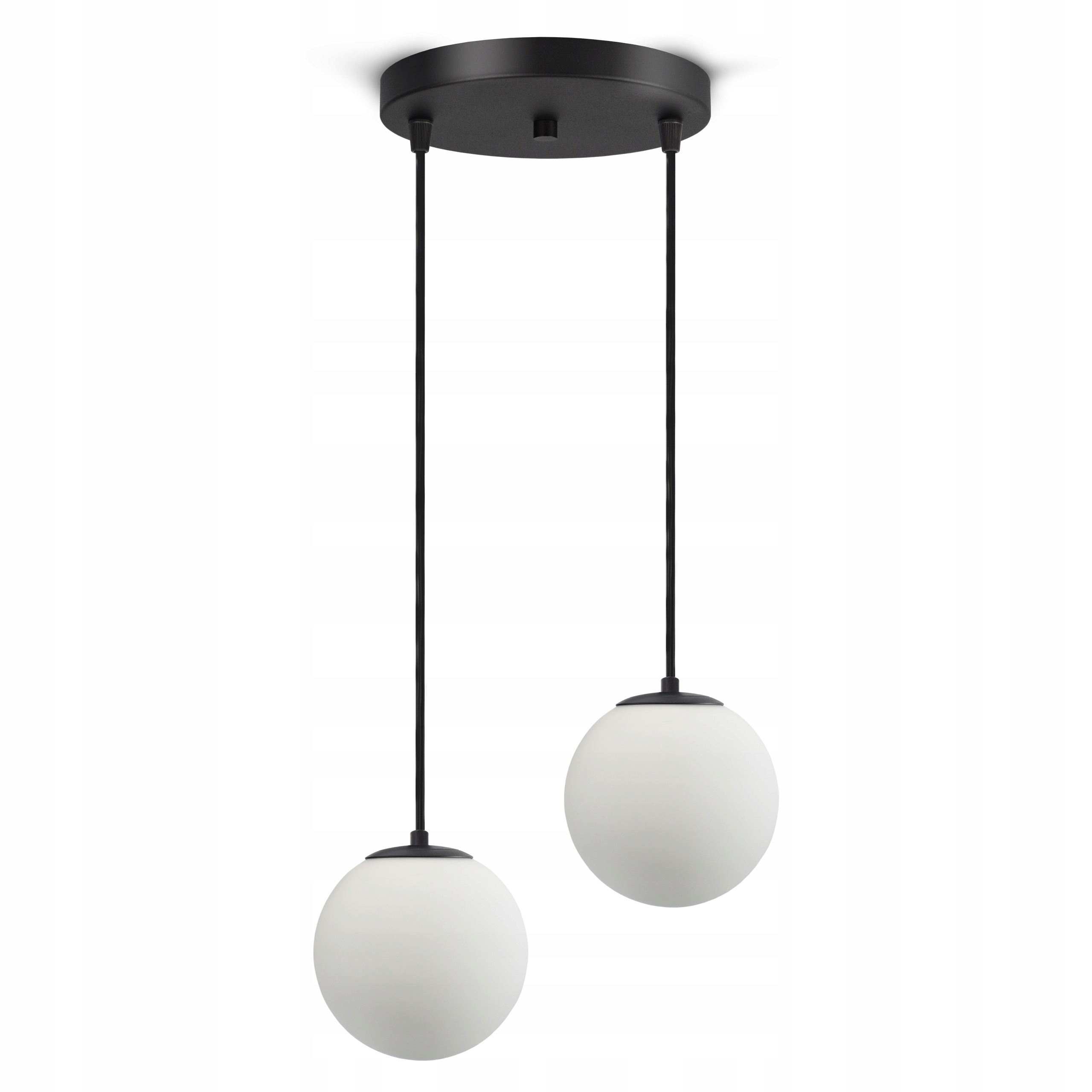 Závěsné Stropní Svítidlo Lustr Full Globe Glass 561-EZ2 G9 Bílé Led koule