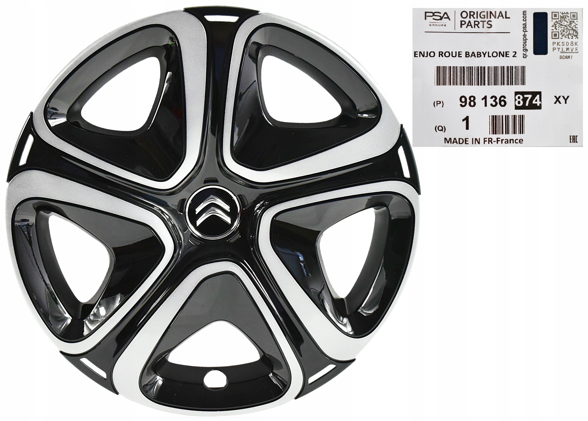

Oe Citroen Kołpak 16" C3 III 2016- Oryginał