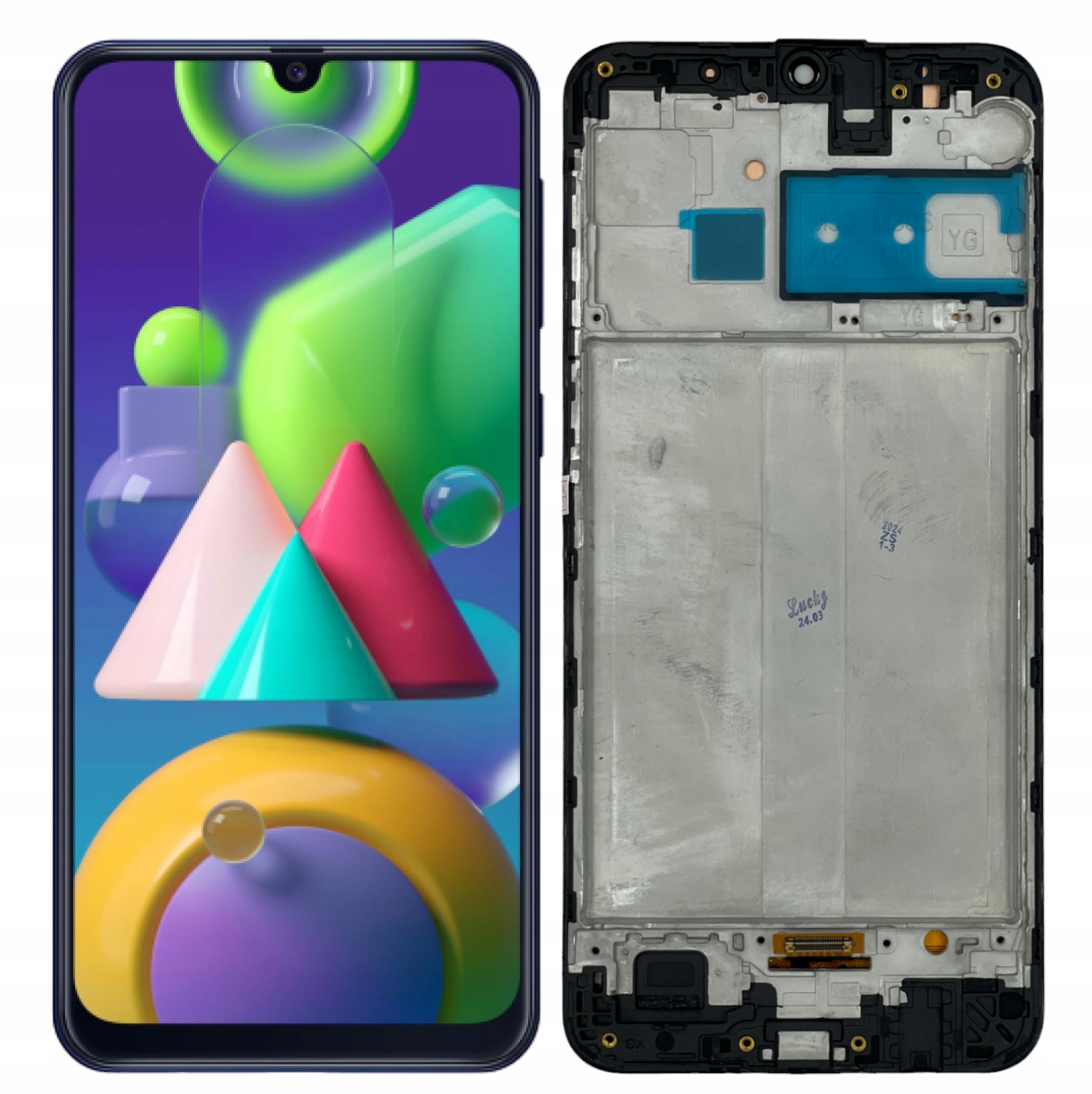 WYŚWIETLACZ LCD INCELL EKRAN DOTYK RAMKA DO SAMSUNG GALAXY M21