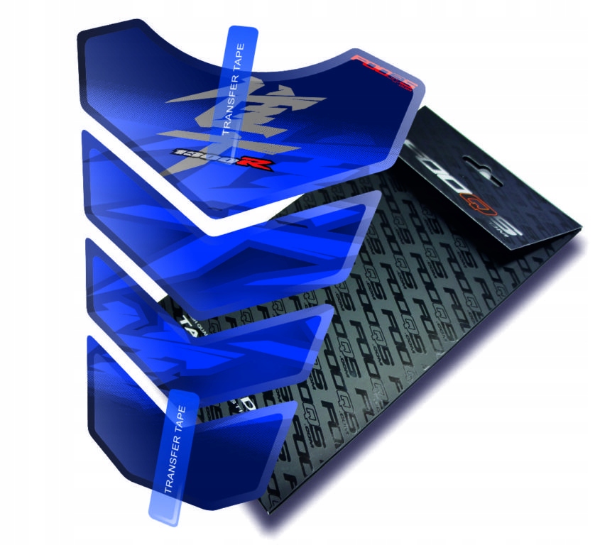 Tank-pad od firmy Fooqs pro Suzuki Gsx 1300-R Hayabusa Modrý