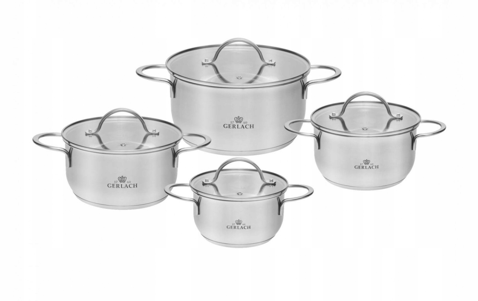 Gerlach Zestaw garnków 8 el. FINE