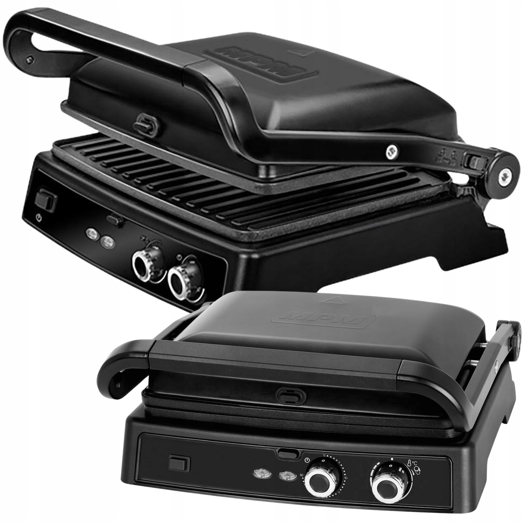 Grill Elektryczny Kontaktowy Mpm MGR-12 2000W Wyjmowane Płyty Timer