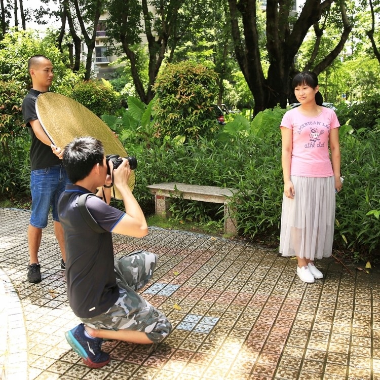 BLENDA FOTOGRAFICZNA 5W1 ZŁOTA SREBRNA DYFUZOR Marka Mozos