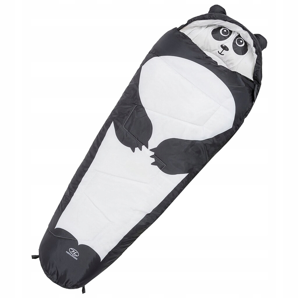 Śpiwór Highlander Outdoor Creature Kids Panda 300 Black