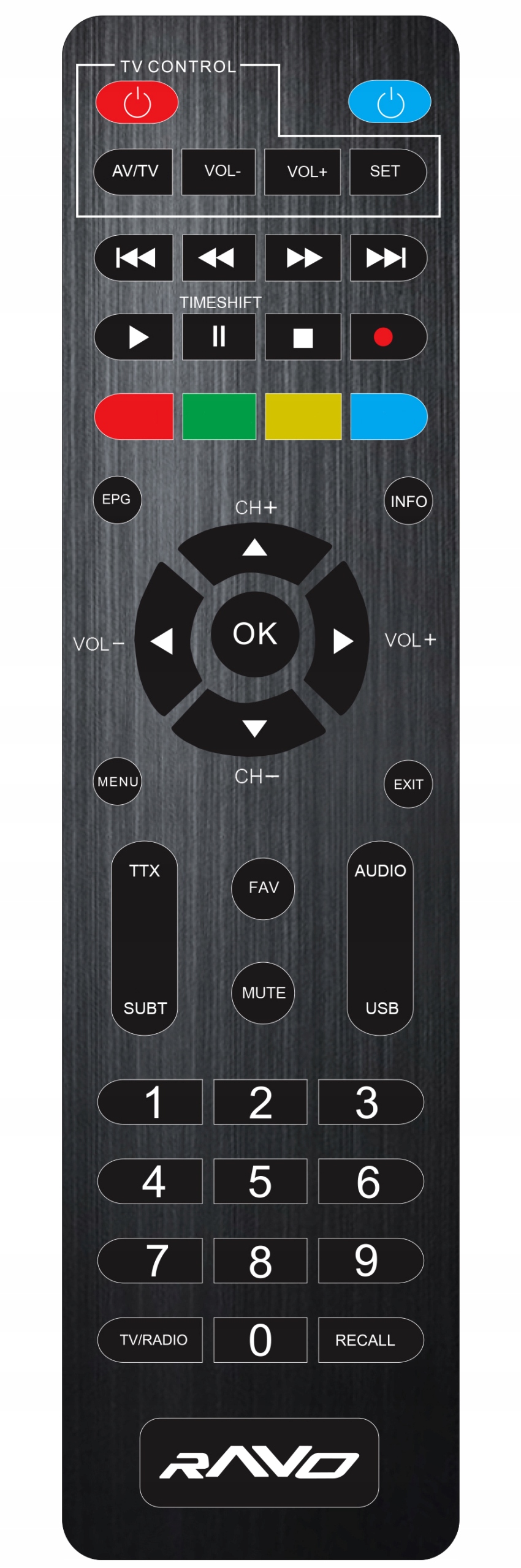 DVB-T2 TUNER HD203 HEVC DEKODER HD H.265/HEVC Marka Ravo