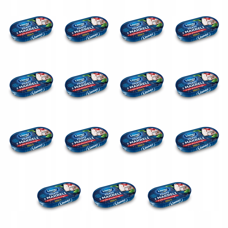 Filety z makrely v rajčatové omáčce Lisner 170 g X15