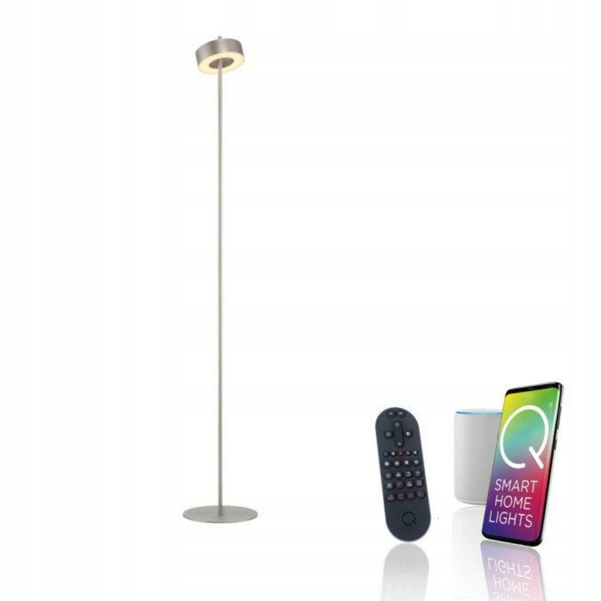 Paul Neuhaus Q-rotate Led stojacia lampa, ZigBee, 2700-5000K, hliník, Smart