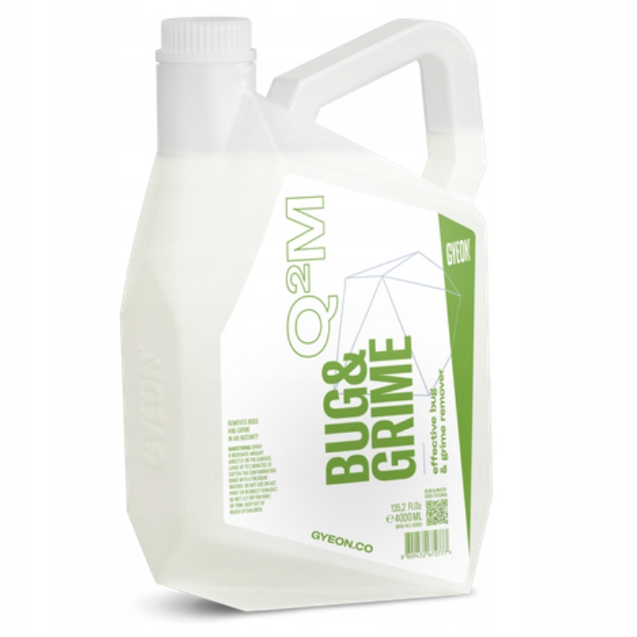 Gyeon Q²m Bug&Grime 4L – účinný prípravok na odstraňovanie hmyzu z karosérie