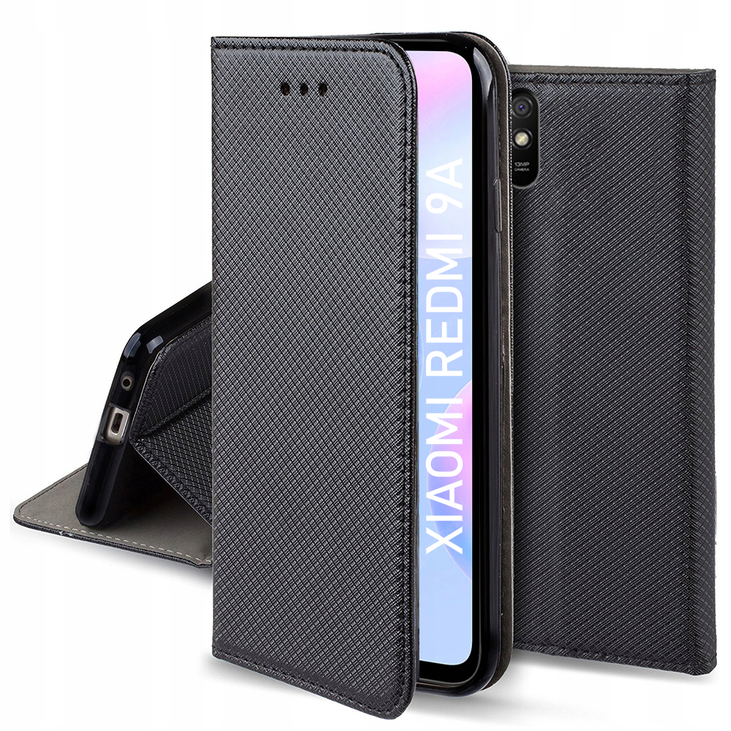 

Etui do Xiaomi Redmi 9A Magnet Smart Case Szkło