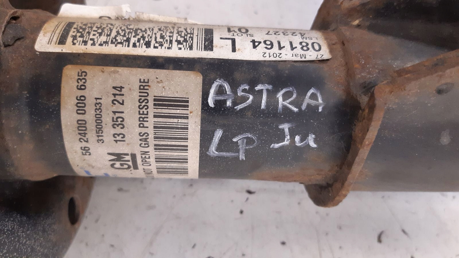 shock absorber spring front left IDS Opel Astra J 2,0 CDTI