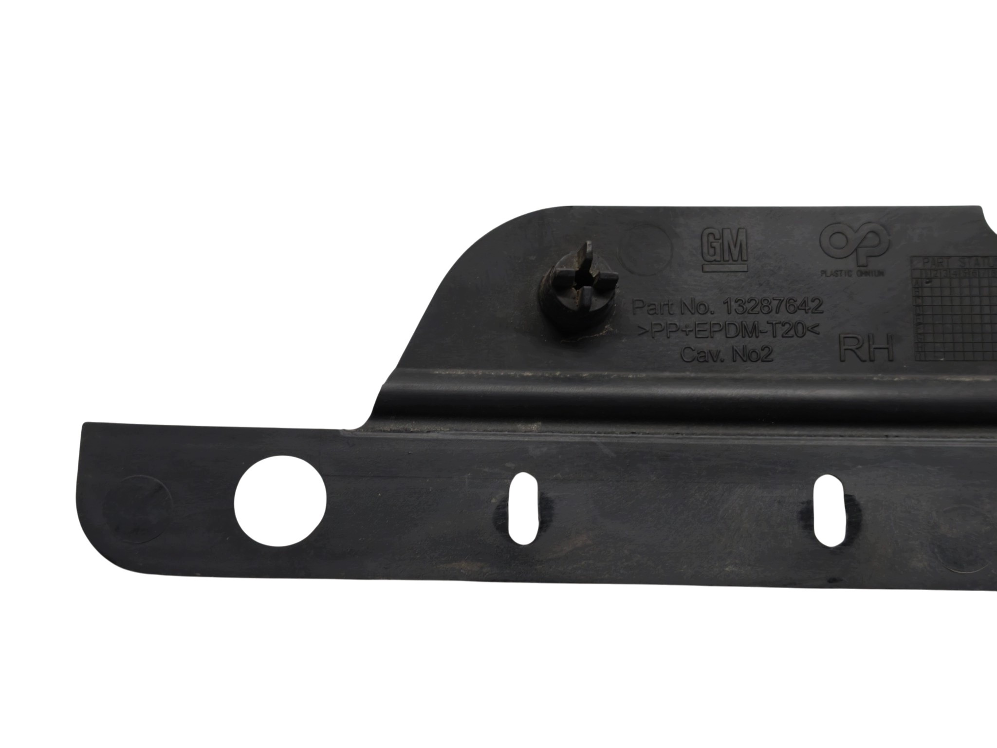 OPEL ASTRA J IV support holder of a bumper right front OE 13287642