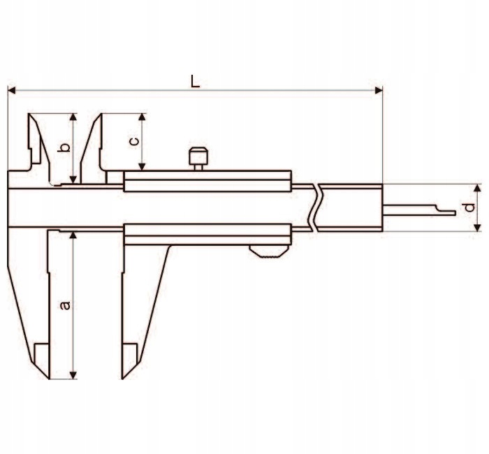 SUWMIARKA ANALOGOWA MAUa 100 x 30 / 0.05 mm Rodzaj analogowa