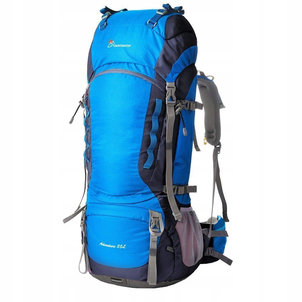 MOUNTAINTOP Plecak Trekkingowy 80L Unisex Na Podróże Camping Trekking — miniatura 4