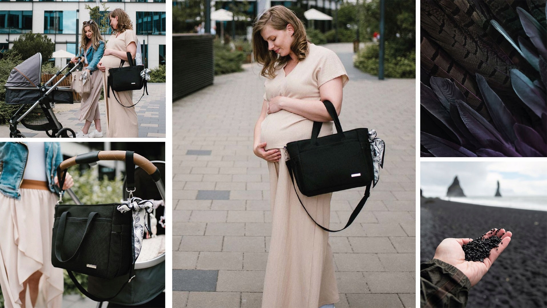 B.O.1571/01 Torba dla mamy do wózka CARMEN Wysokość 26 cm