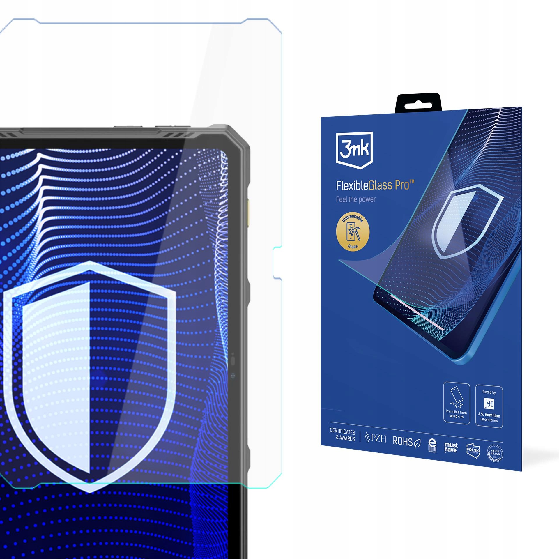 Sklo na displej pro Ulefone Armor Pad 3 Pro 3mk FlexibleGlass Pro