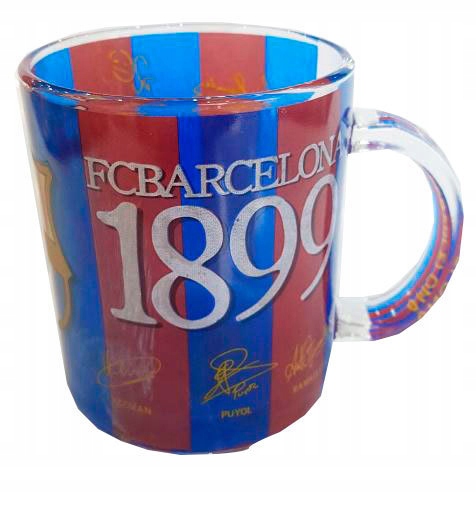 BARCELONA FCB KUBEK SZKLANY ORYGINALNY 417