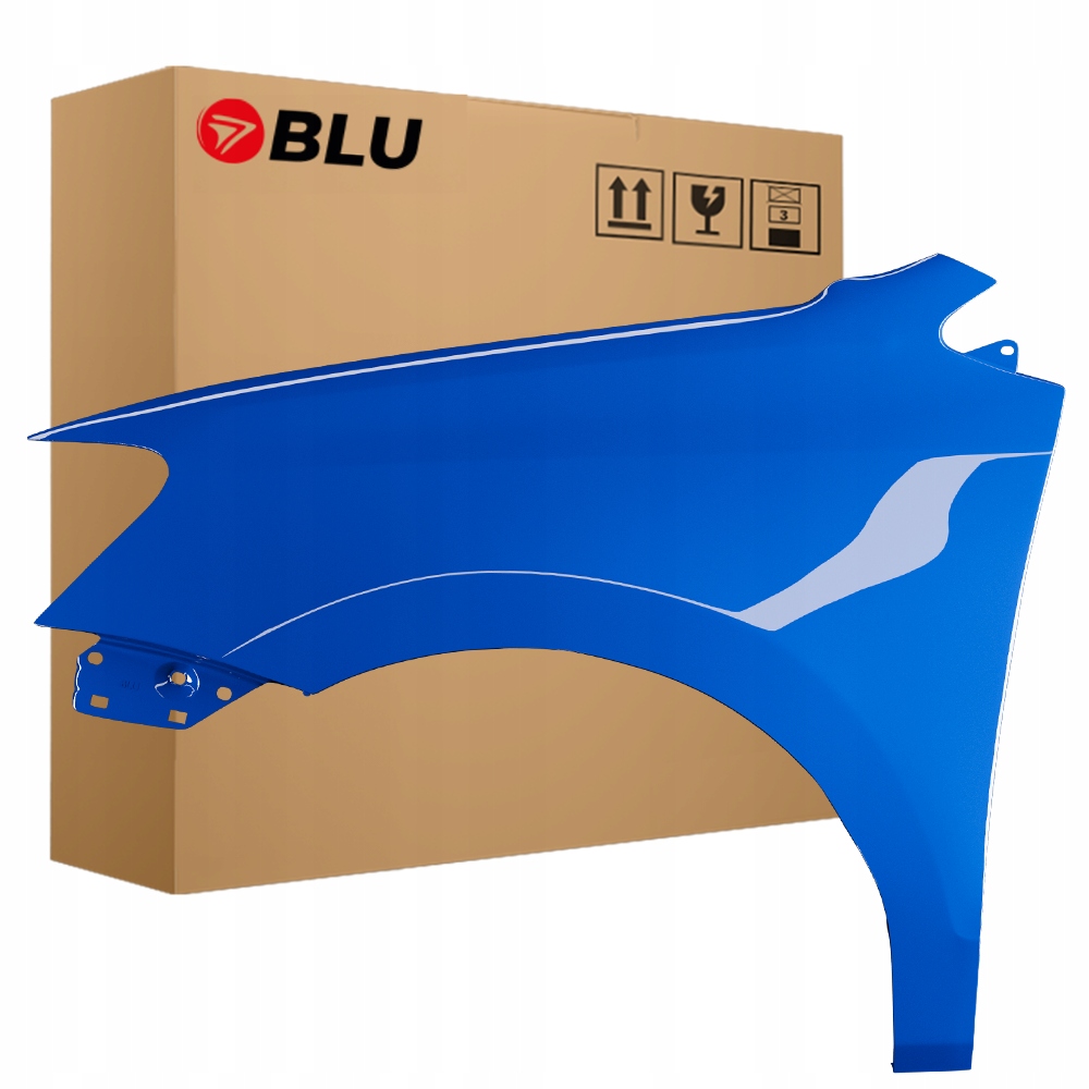 Blu Blatník Vw Polo 6R V 5 LD5E levý modrý 09-17 přední pozink